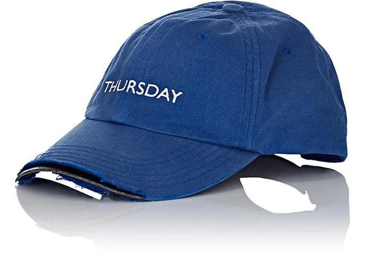 商品Vetements|Thursday Weekday Cotton Cap,价格¥1114,第1张图片