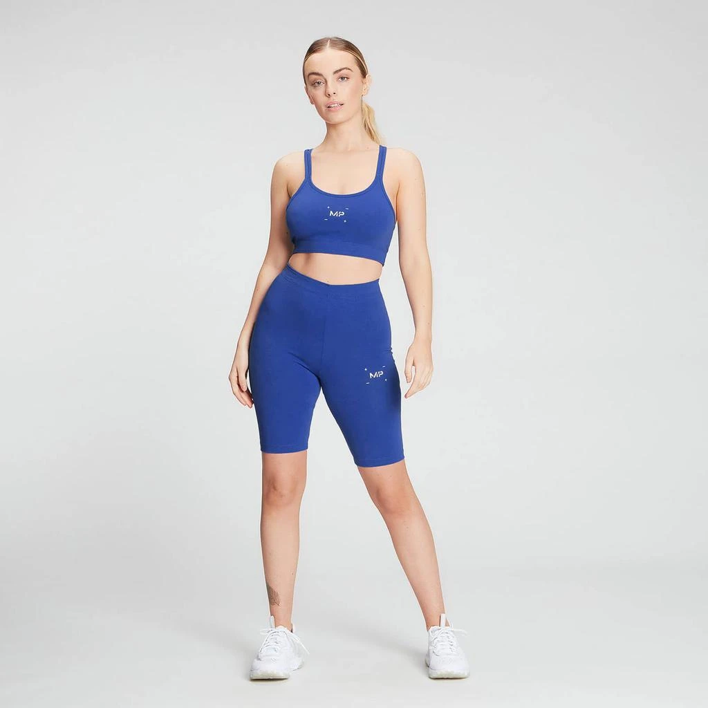 商品Myprotein|MP Women's Central Graphic Bra - Cobalt,价格¥72,第3张图片详细描述