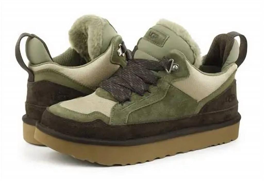 Lowmel Herren-Sneaker in Grün/Braun image 2