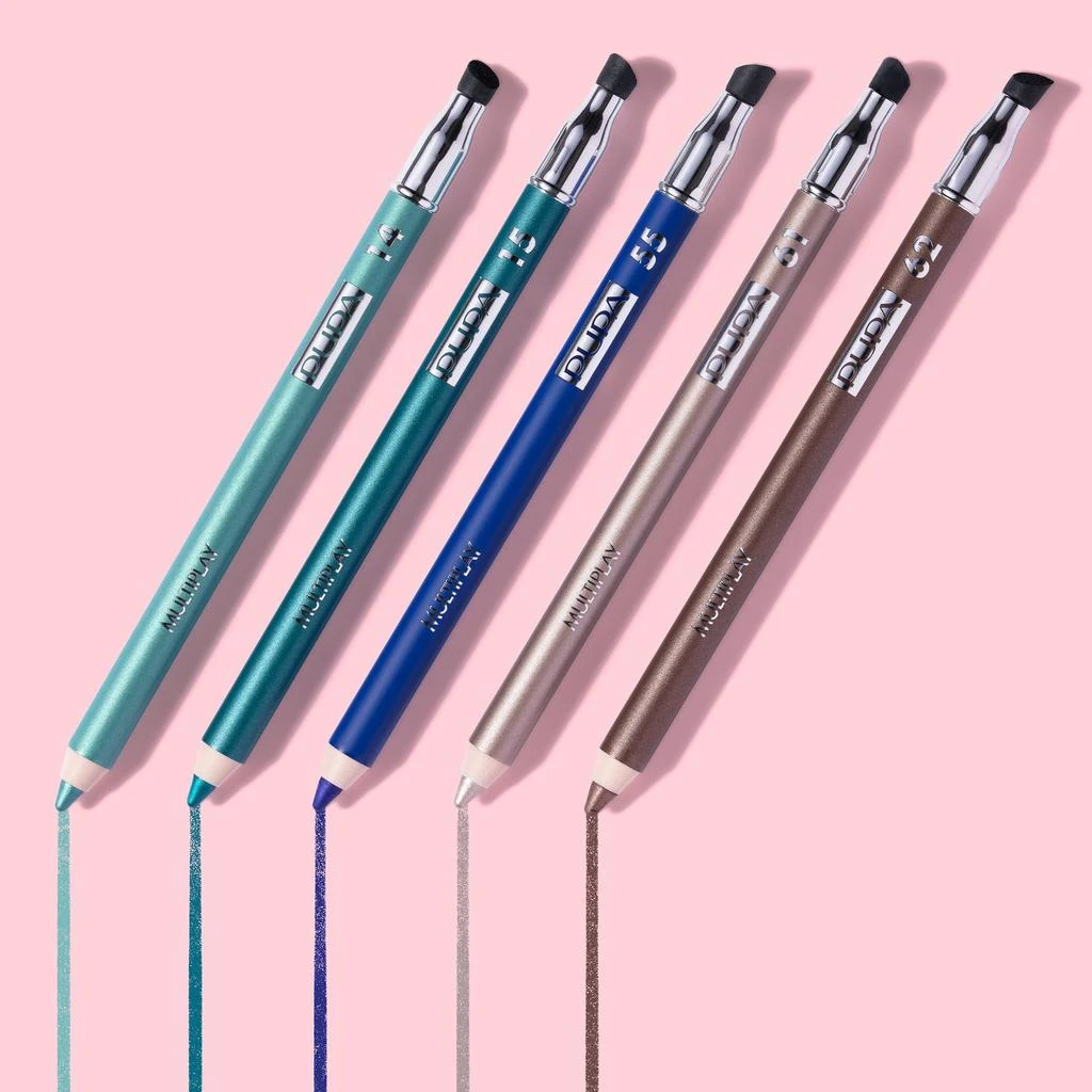 商品PUPA Milano|Multiplay Eye Pencil - 55 Electric Blue by  for Women - 0.04 oz Eye Pencil,价格¥154,第3张图片详细描述