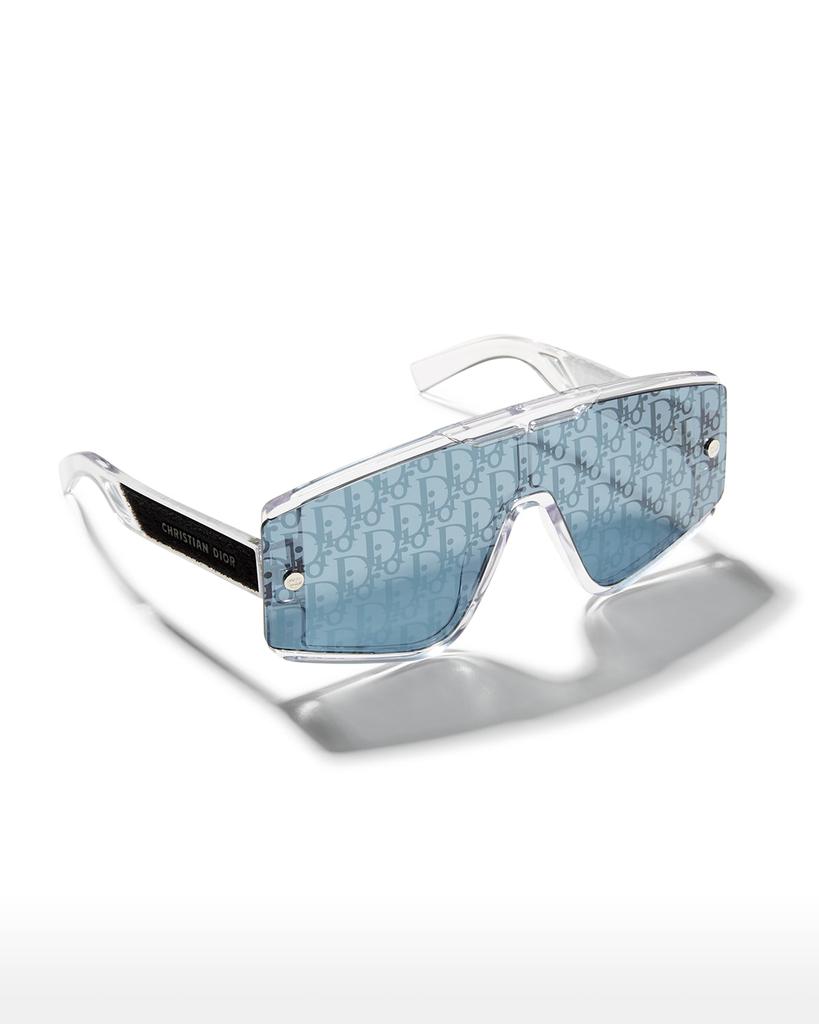 Men's Diorxtrem MU Shield Sunglasses with Interchangeable Lenses商品第1张图片规格展示