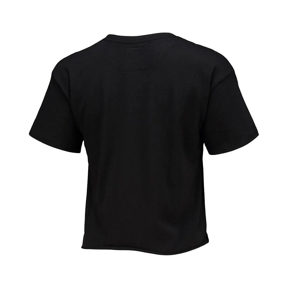商品League Collegiate Wear|Women's Black Tennessee Volunteers Classic Clothesline Crop Top,价格¥75,第3张图片详细描述