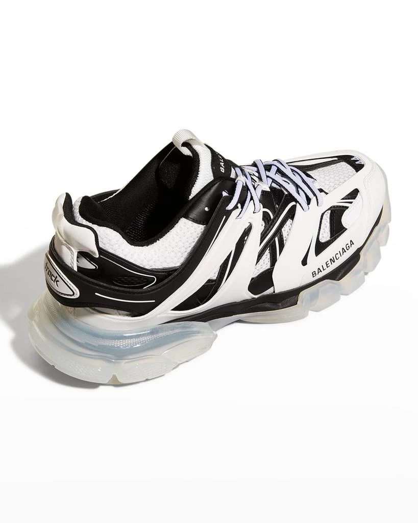 商品Balenciaga|Men's Track Clear-Sole Caged Trainer Sneakers,价格¥2098,第3张图片详细描述