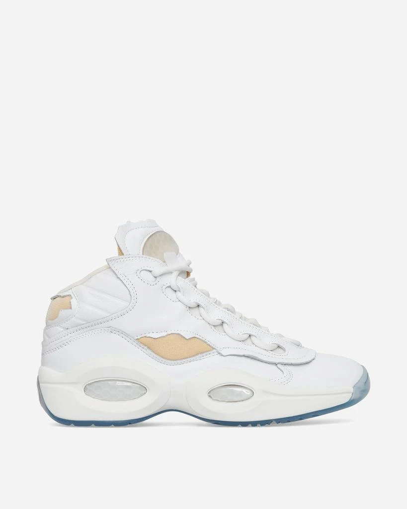 商品Reebok|Maison Margiela Question Mid Memory Of Basketball Sneakers White,价格¥1443,第1张图片