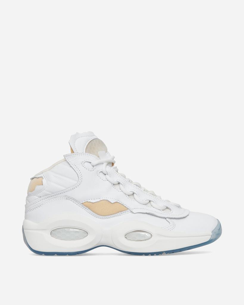 商品Reebok|Maison Margiela Question Mid Memory Of Basketball Sneakers White,价格¥1318,第1张图片