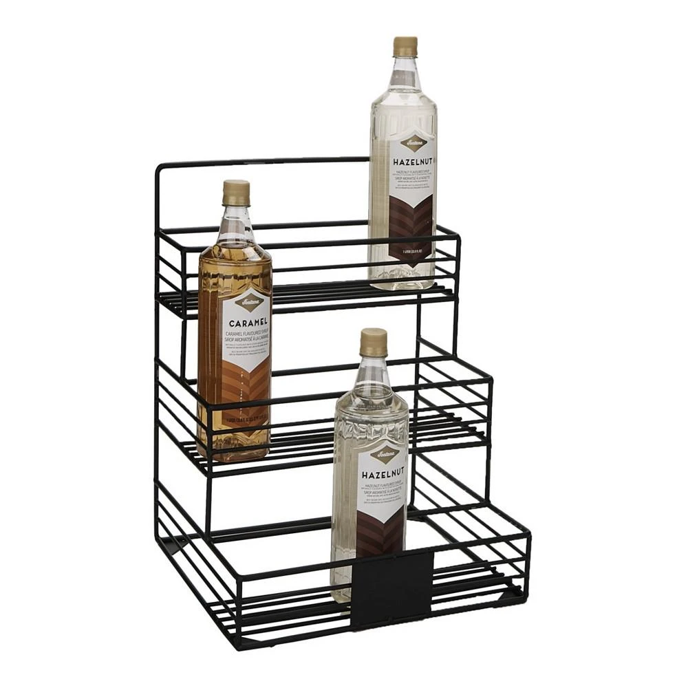 商品Mind Reader|Iron Condiment Bottle Holder - 12 Capacity,价格¥1214,第1张图片