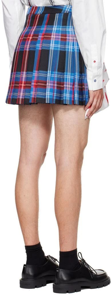 商品Charles Jeffrey Loverboy|Multicolor Fred Perry Edition Tartan Patch Kilt,价格¥1257,第3张图片详细描述