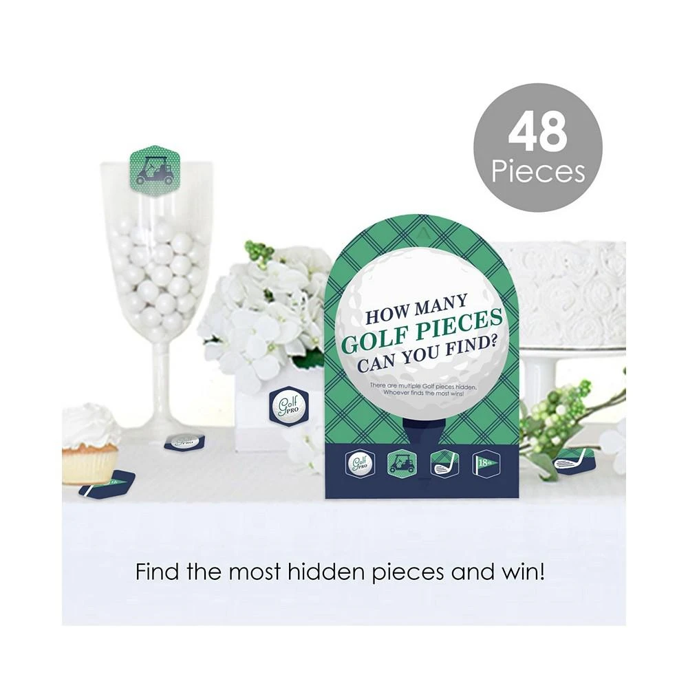 商品Big Dot of Happiness|Par-Tee Time Golf Birthday or Retirement Party Scavenger Hunt Hide and Find Game,价格¥119,第2张图片详细描述