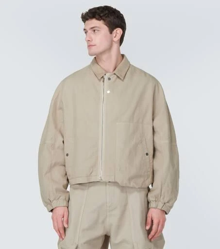 商品Jacquemus|Le blouson Trivela棉质夹克,价格¥5561,第3张图片详细描述