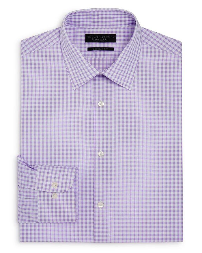 商品The Men's Store at Bloomingdale's|Gingham Regular Fit Dress Shirt - 100% Exclusive,价格¥414,第1张图片