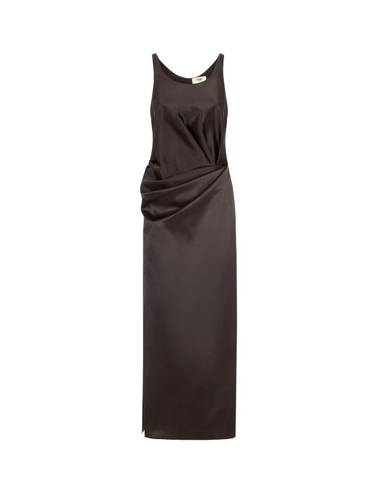 商品Fendi|Duchess Satin Dress,价格¥14614,第1张图片