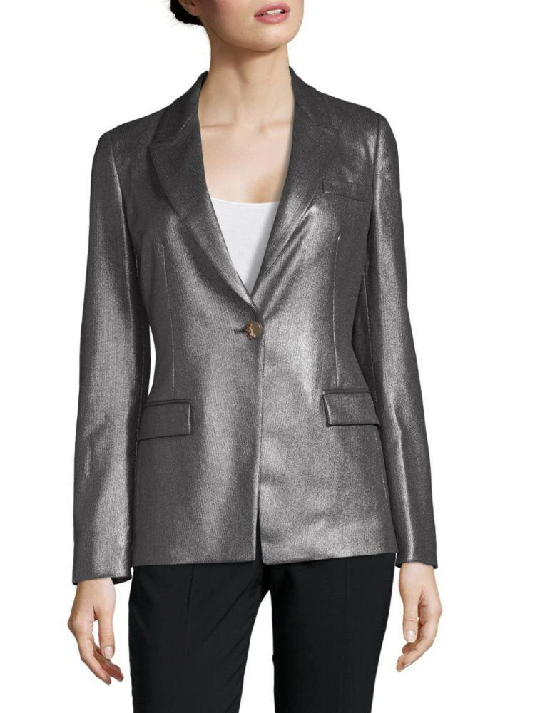 商品Versace|Metallic Suit Jacket,价格¥4467,第1张图片
