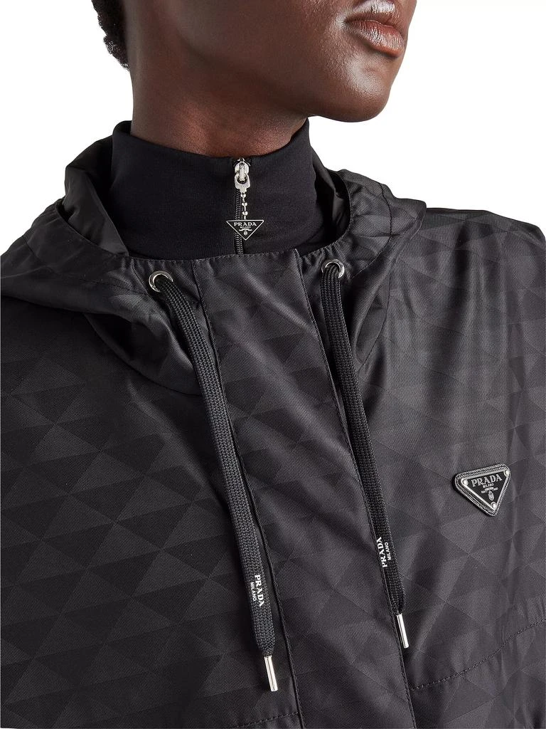 商品Prada|Printed Nylon Blouson Jacket,价格¥28054,第4张图片详细描述