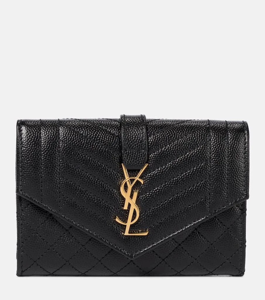 商品Yves Saint Laurent|Envelope Small leather wallet,价格¥3778,第1张图片