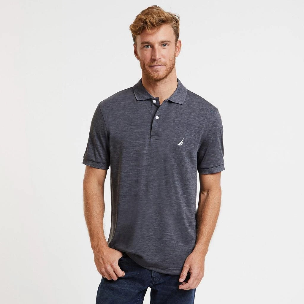 商品Nautica|男士经典版型Navtech Polo 衫 透气吸湿排汗 多款配色,价格¥174,第1张图片详细描述