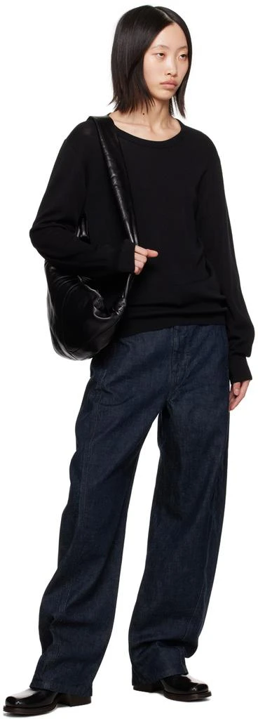 商品Lemaire|Black Large Croissant Bag,价格¥11285,第4张图片详细描述