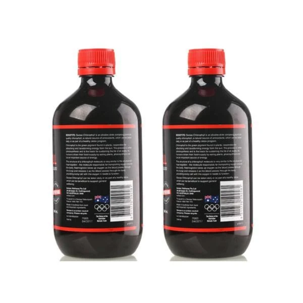 澳洲进口 Swisse 斯维思 梅子味叶绿素液 抗氧化 500ml*2 商品