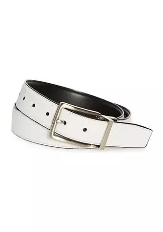 商品Perry Ellis|Tour White Stretch Belt,价格¥102,第1张图片