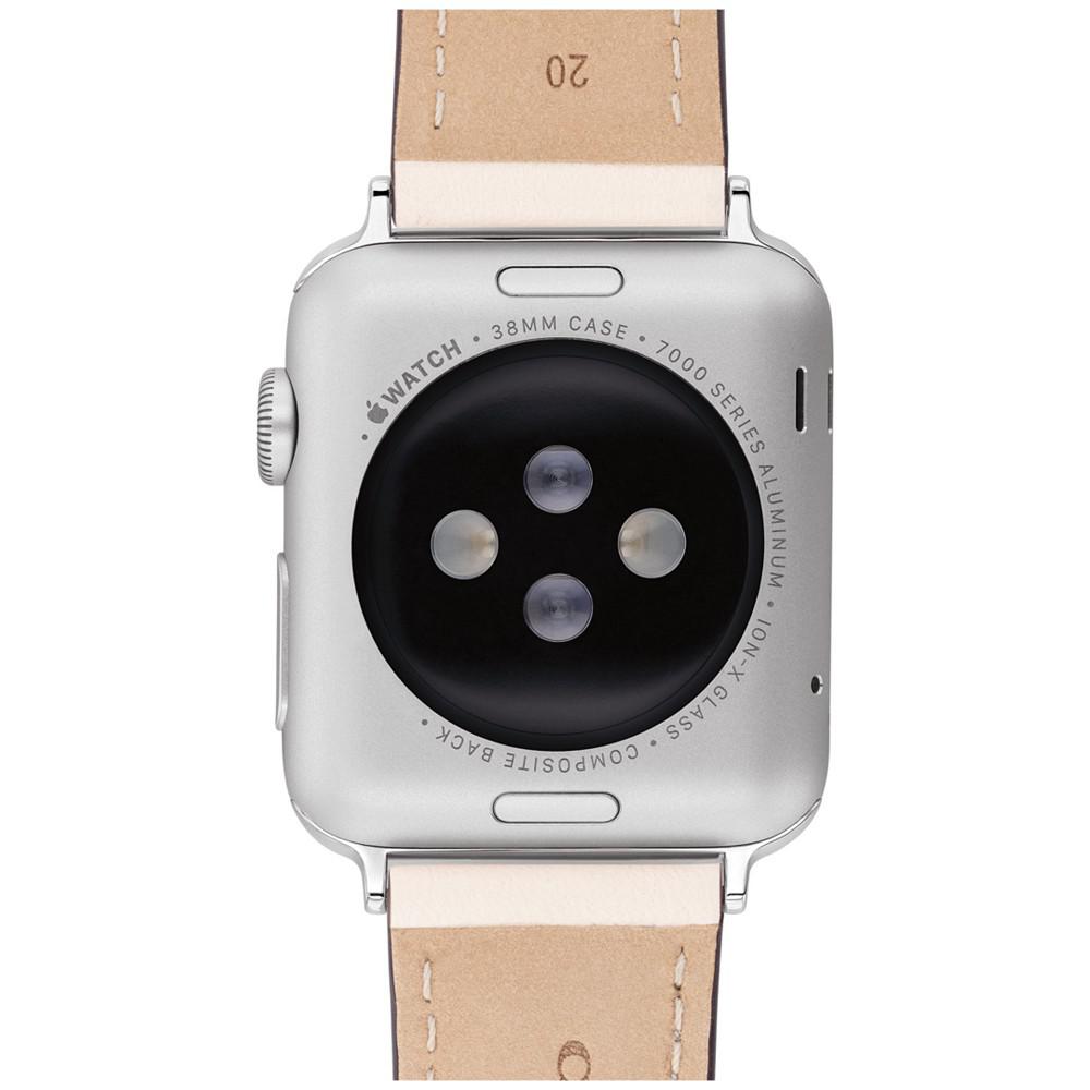 Chalk Leather Apple Watch Band 38/41mm商品第3张图片规格展示