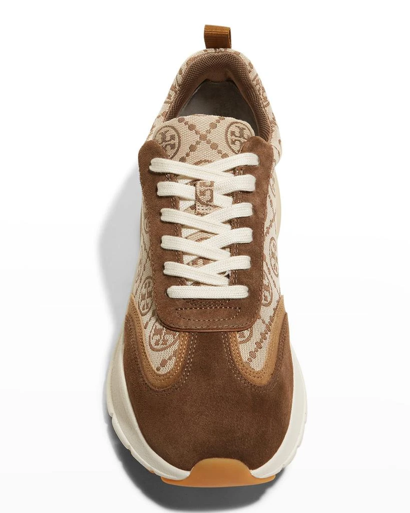 商品Tory Burch|T Monogram Good Luck Trainer Sneakers,价格¥1124,第5张图片详细描述