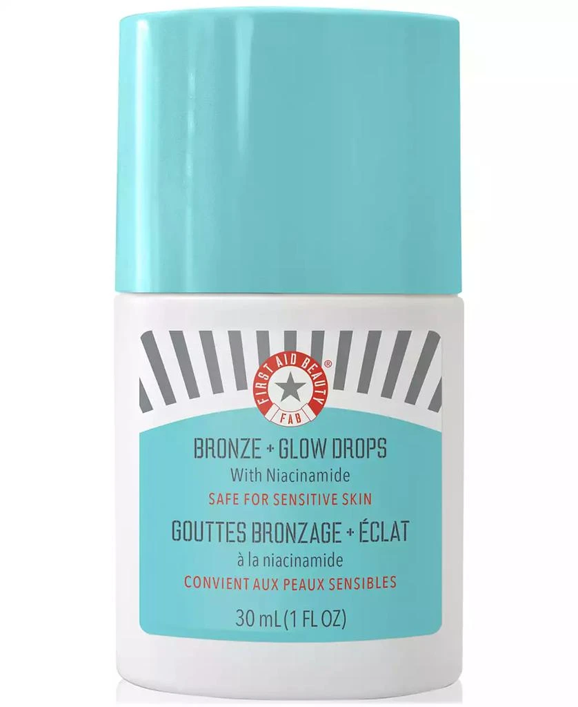 商品First Aid Beauty|Bronze + Glow Drops With Niacinamide, 1 oz.,价格¥237,第1张图片