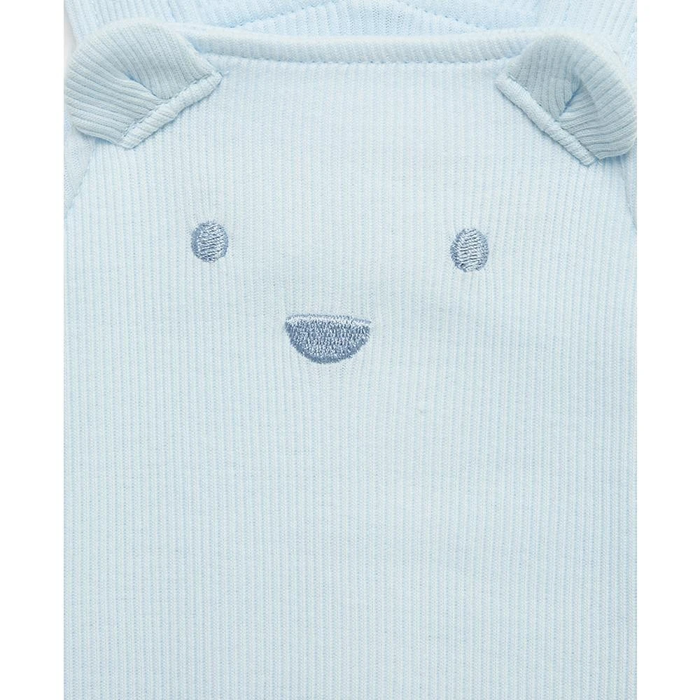商品Little Me|Baby Boys Wonder Cotton Top and Overall, 2 Piece Set,价格¥268,第4张图片详细描述