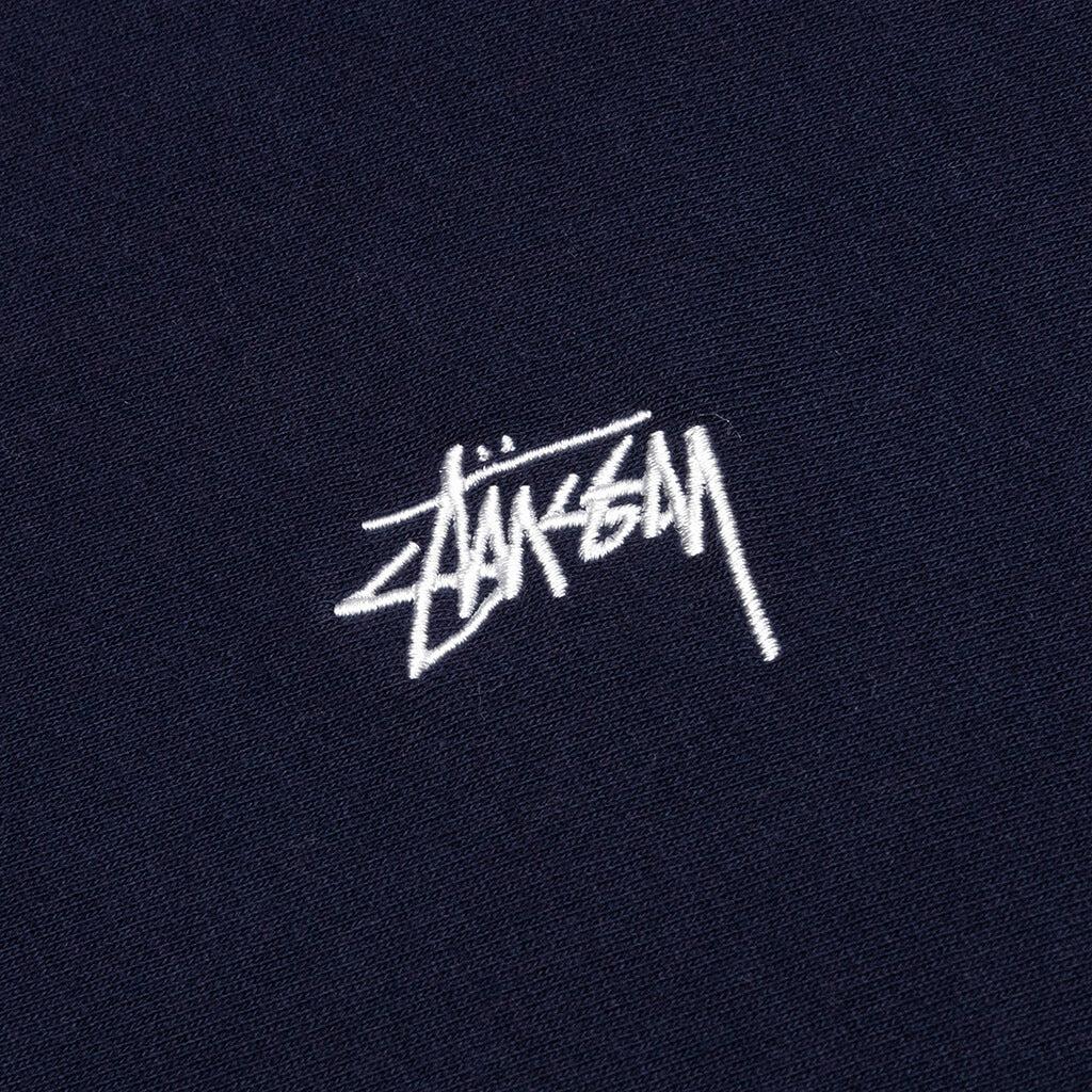 Stussy Stock Logo Crew - Navy商品第3张图片规格展示