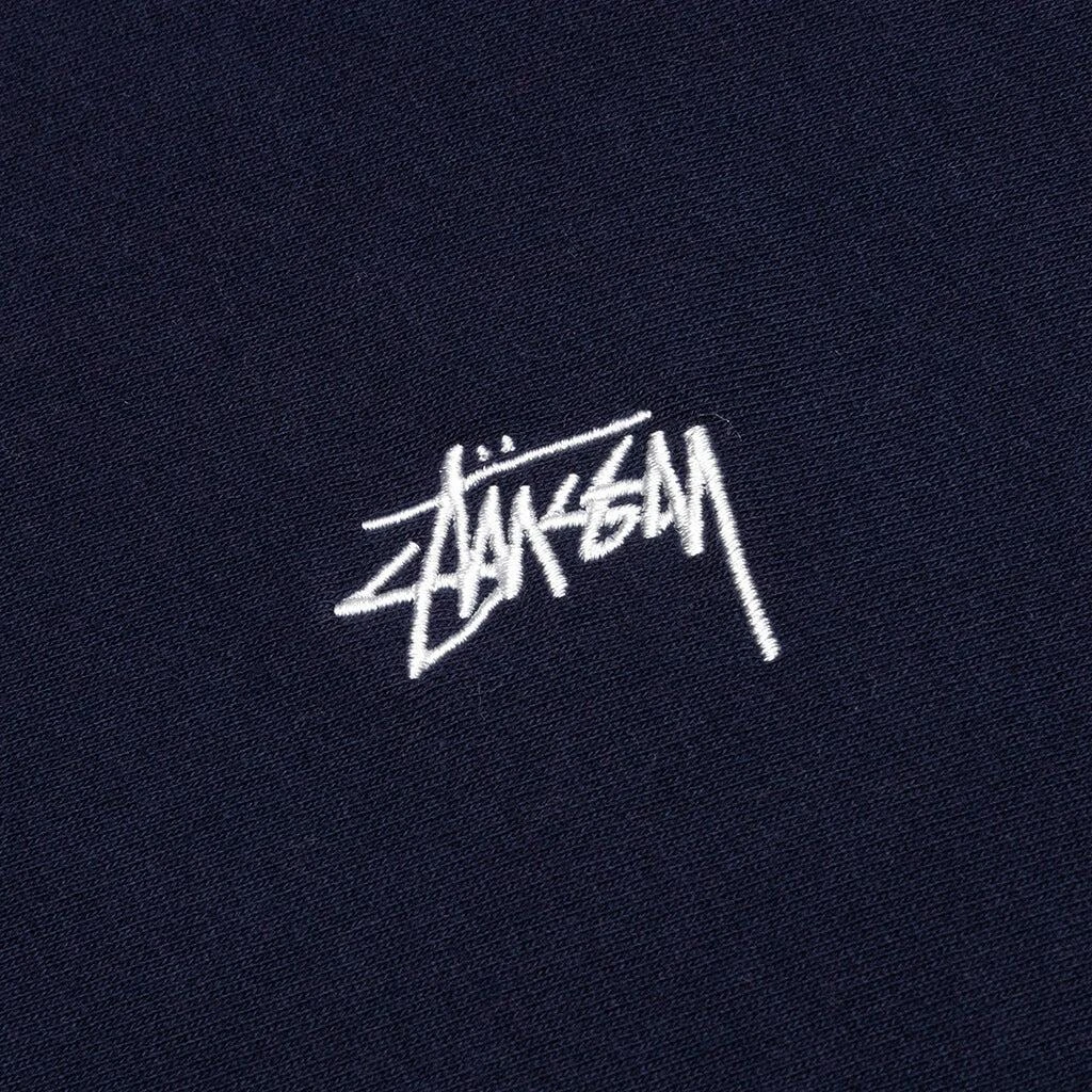 商品STUSSY|Stussy Stock Logo Crew - Navy,价格¥729,第3张图片详细描述