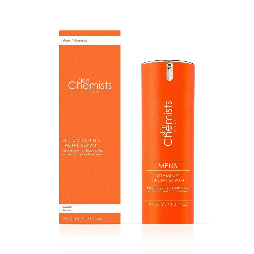 商品skinChemists|Men's Vitamin C Facial Serum 30ml Twin Value Savings Pack,价格¥241,第3张图片详细描述