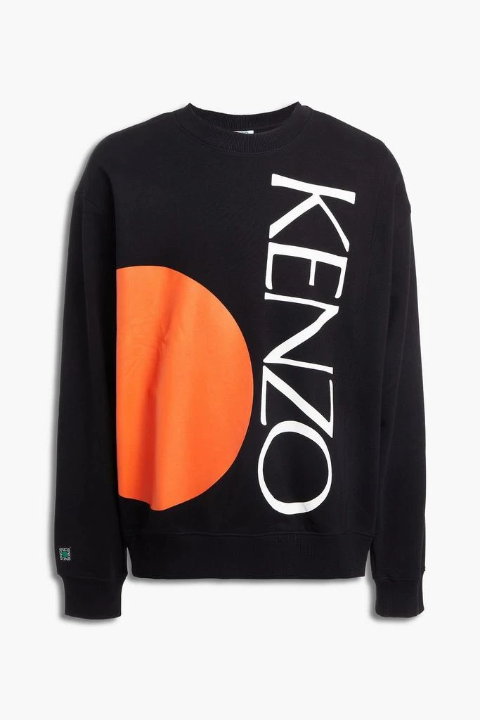 商品Kenzo|Printed French cotton-terry sweatshirt,价格¥1611,第1张图片