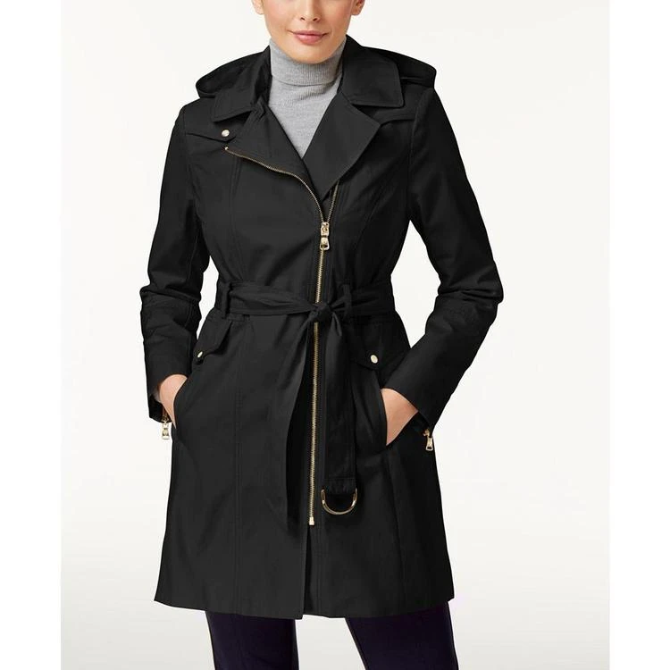 商品Vince Camuto|Asymmetrical Trench Coat,价格¥897,第1张图片