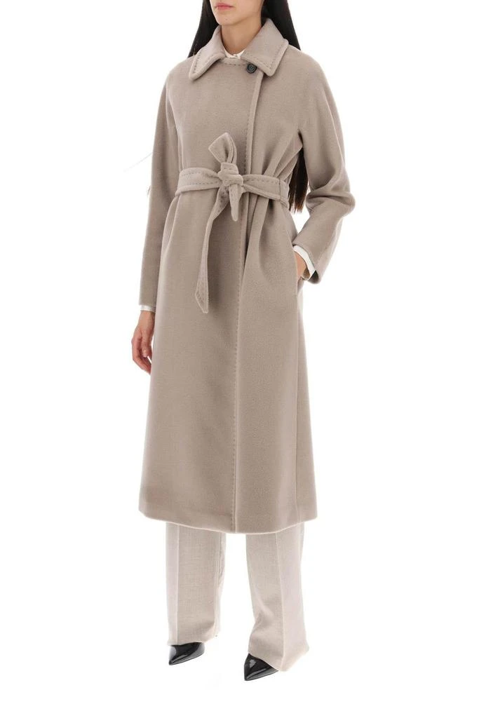 商品Max Mara|Cielo belted wool coat,价格¥4769,第5张图片详细描述