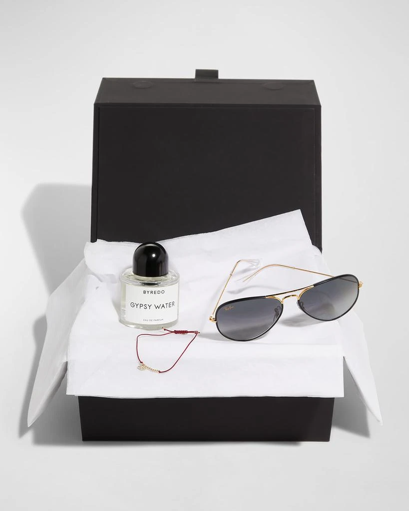 商品Neiman Marcus|Sydney Evan Evil Eye Bracelet, Ray-Ban Sunglasses & Byredo Eau De Parfum Gift Box Set,价格¥5177,第1张图片