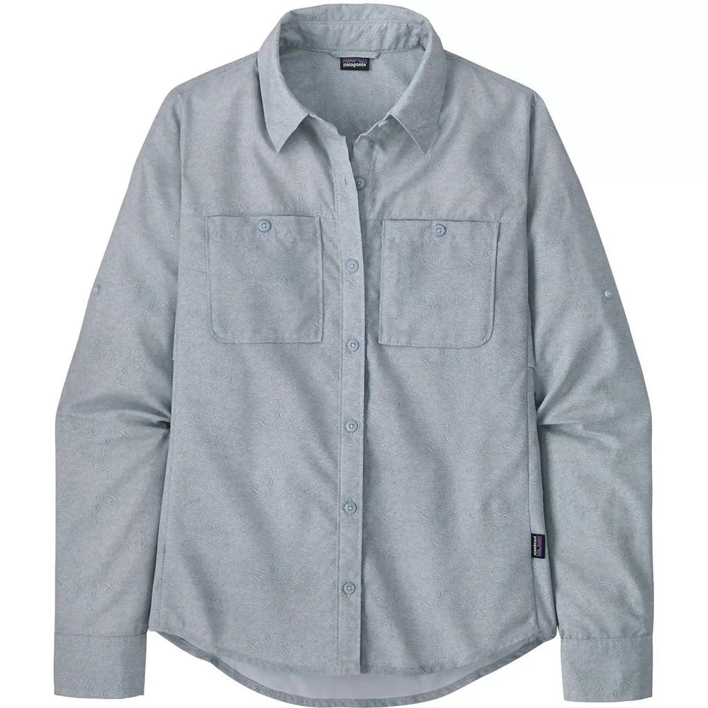 商品Patagonia|Women's Self Guided Upf Hike Shirt In Steam Blue,价格¥612,第1张图片