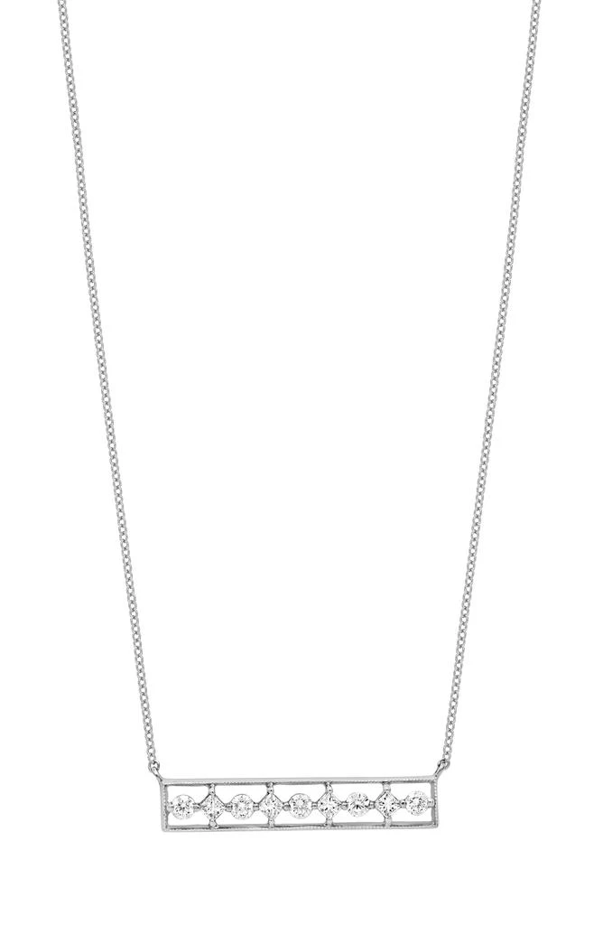 商品Bony Levy|18K White Gold Diamond Bar Pendant Necklace - 0.26 ctw.,价格¥6168,第1张图片