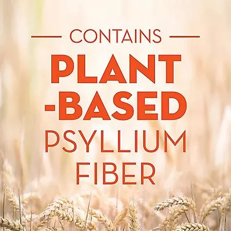 商品Metamucil|Metamucil Psyllium 4in1 Fiber Supplement Powder, Orange, 55 oz., 2 pk.,价格¥333,第4张图片详细描述