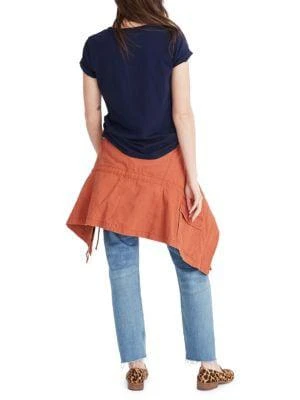 商品Madewell|Northside Solid Hued Tee,价格¥79,第3张图片详细描述