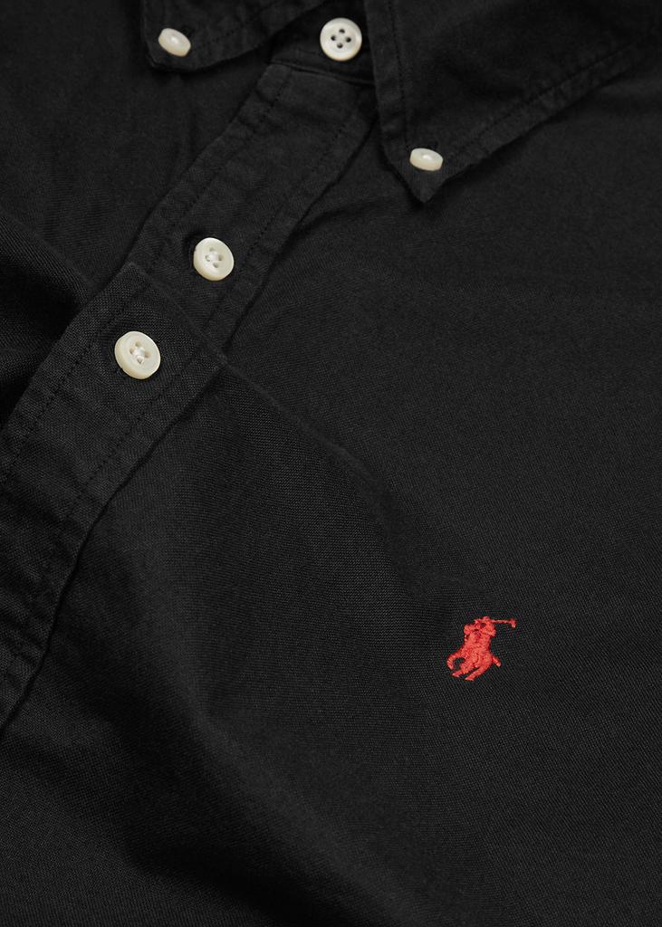 Black cotton Oxford shirt商品第5张图片规格展示