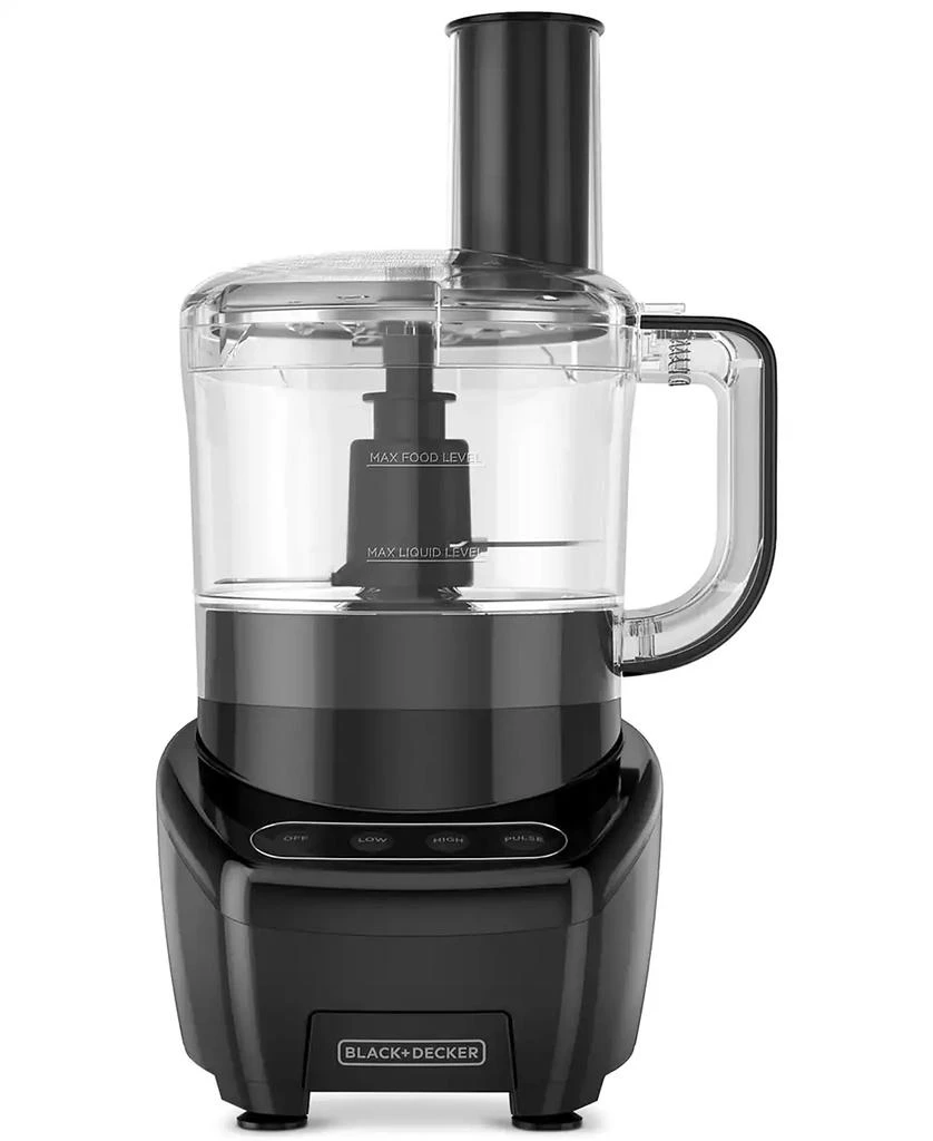 商品Black & Decker|Top Shelf Quiet Technology 8-Cup Food Processor,价格¥294,第4张图片详细描述