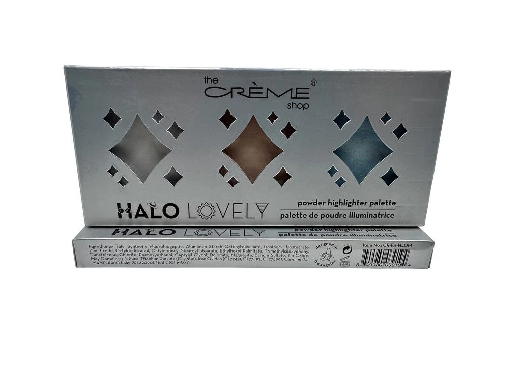 商品Creme Shop|The  Halo, Lovely Palette Powder Highlighter Omega 0.53 OZ Set of 2,价格¥97,第2张图片详细描述