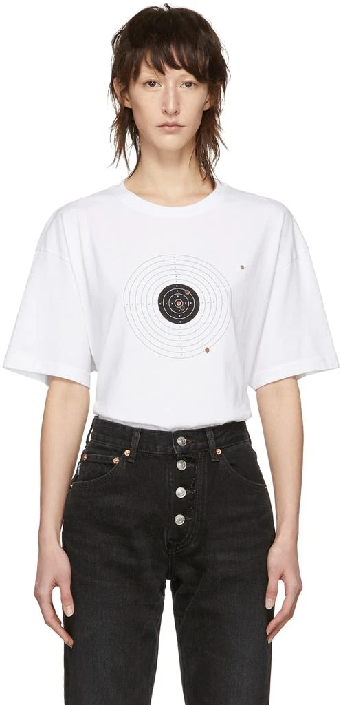 商品Vetements|White Target T-Shirt,价格¥710,第1张图片