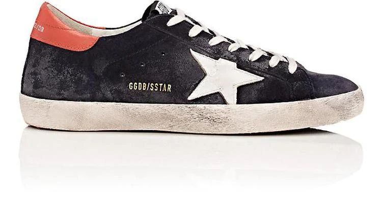 商品Golden Goose|Men's Superstar Suede Sneakers,价格¥2075,第1张图片