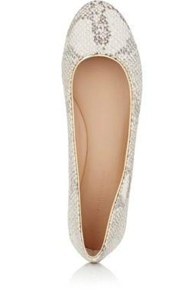 商品Diane von Furstenberg|Cambridge Stamped Leather Flats,价格¥886,第4张图片详细描述