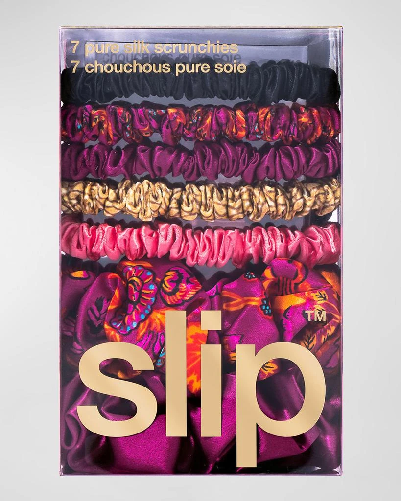 商品Slip|Super Bloom Mega Pure Silk Scrunchies Set,价格¥278,第2张图片详细描述