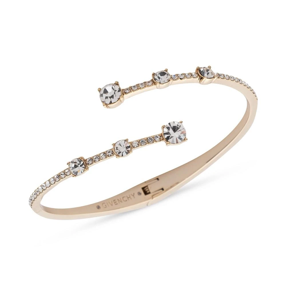 商品Givenchy|Crystal Pavé Bypass Bangle Bracelet,价格¥427,第1张图片