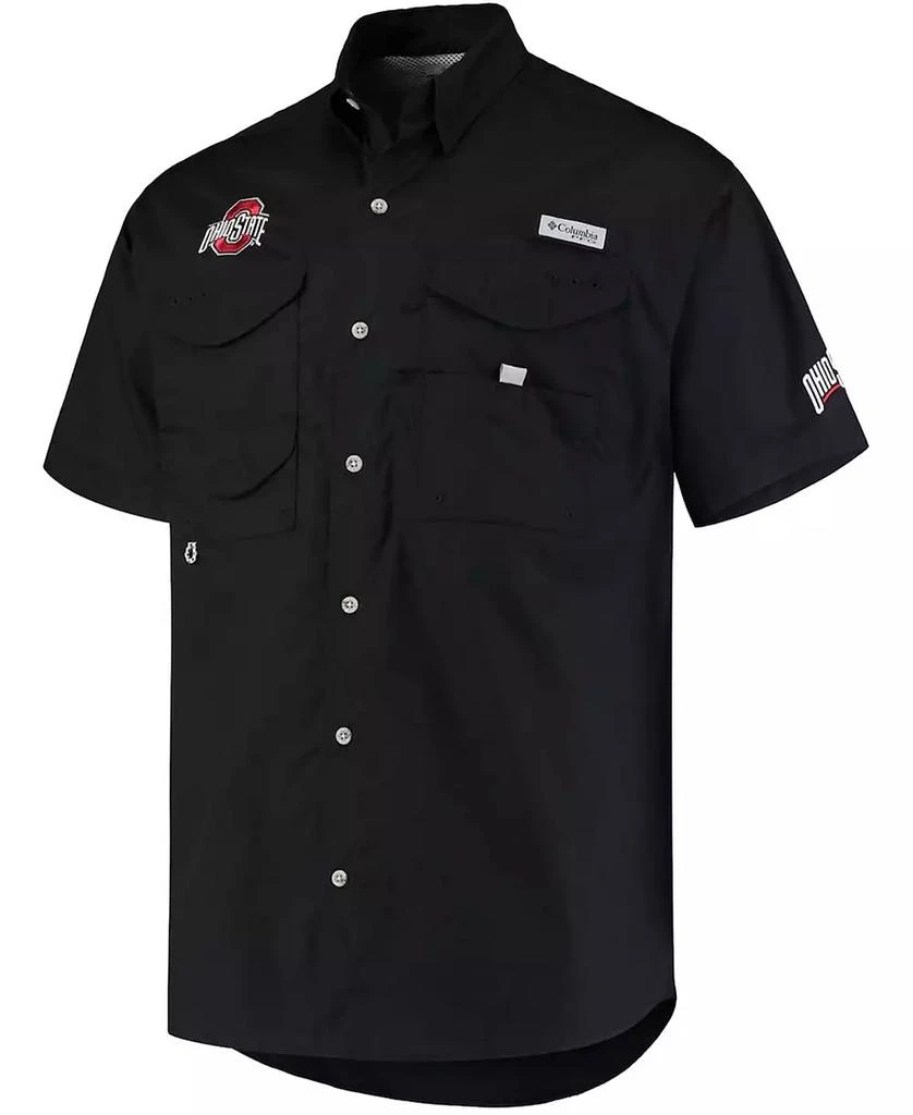 商品Columbia|Men's PFG Ohio State Buckeyes Bonehead Button-Up Shirt,价格¥283,第2张图片详细描述