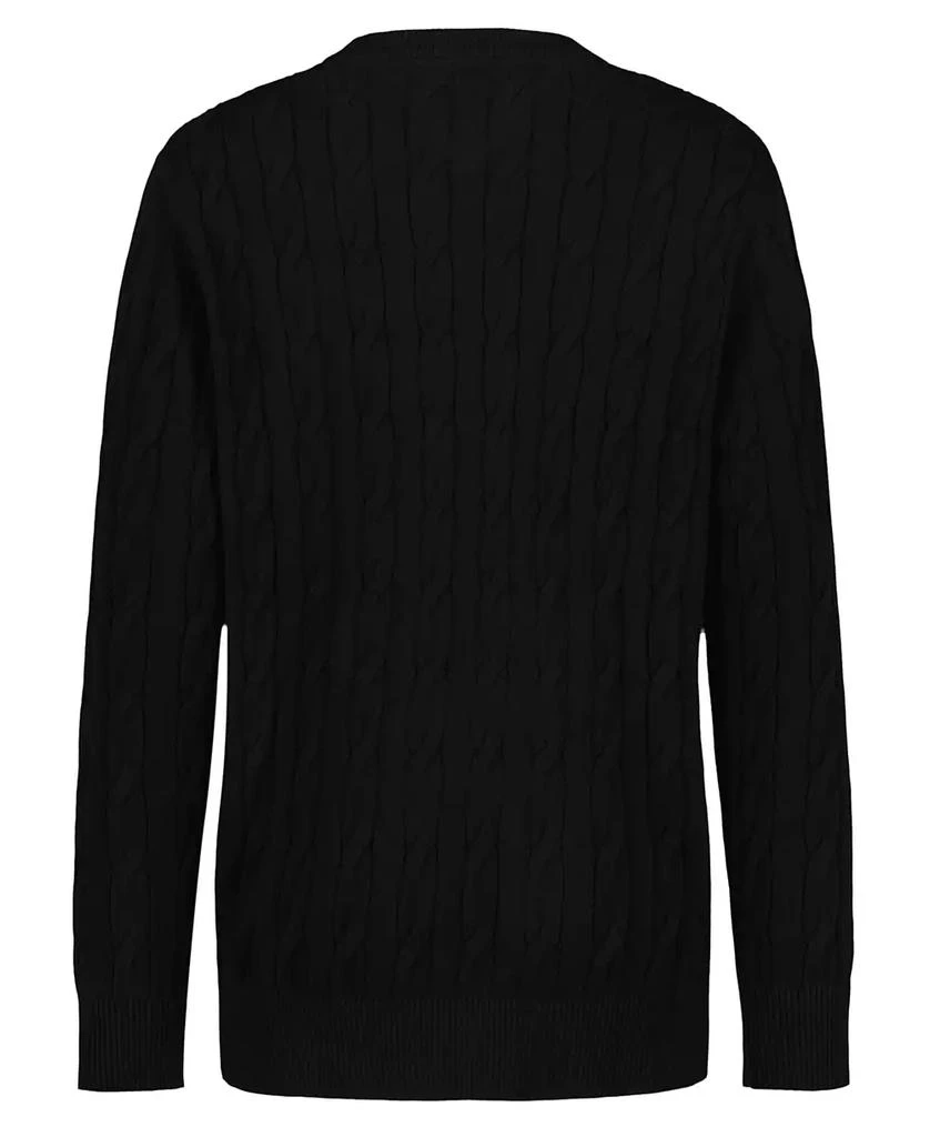 商品Tommy Hilfiger|大童款 8-20  圆领麻花针织毛衣,价格¥227,第2张图片详细描述