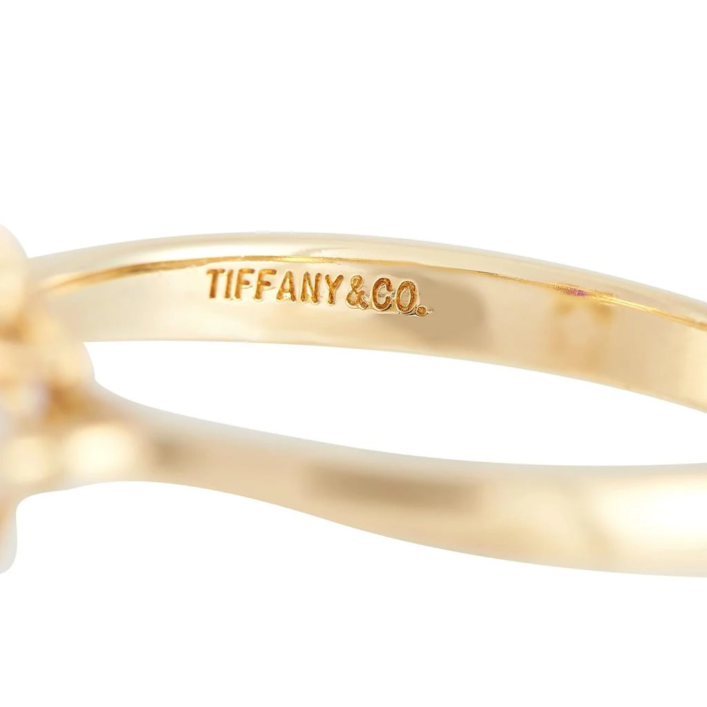 商品[二手商品] Tiffany & Co.|Tiffany & Co. 18K Yellow Gold 0.25 ct Diamond and Ruby Ring,价格¥18345,第4张图片详细描述