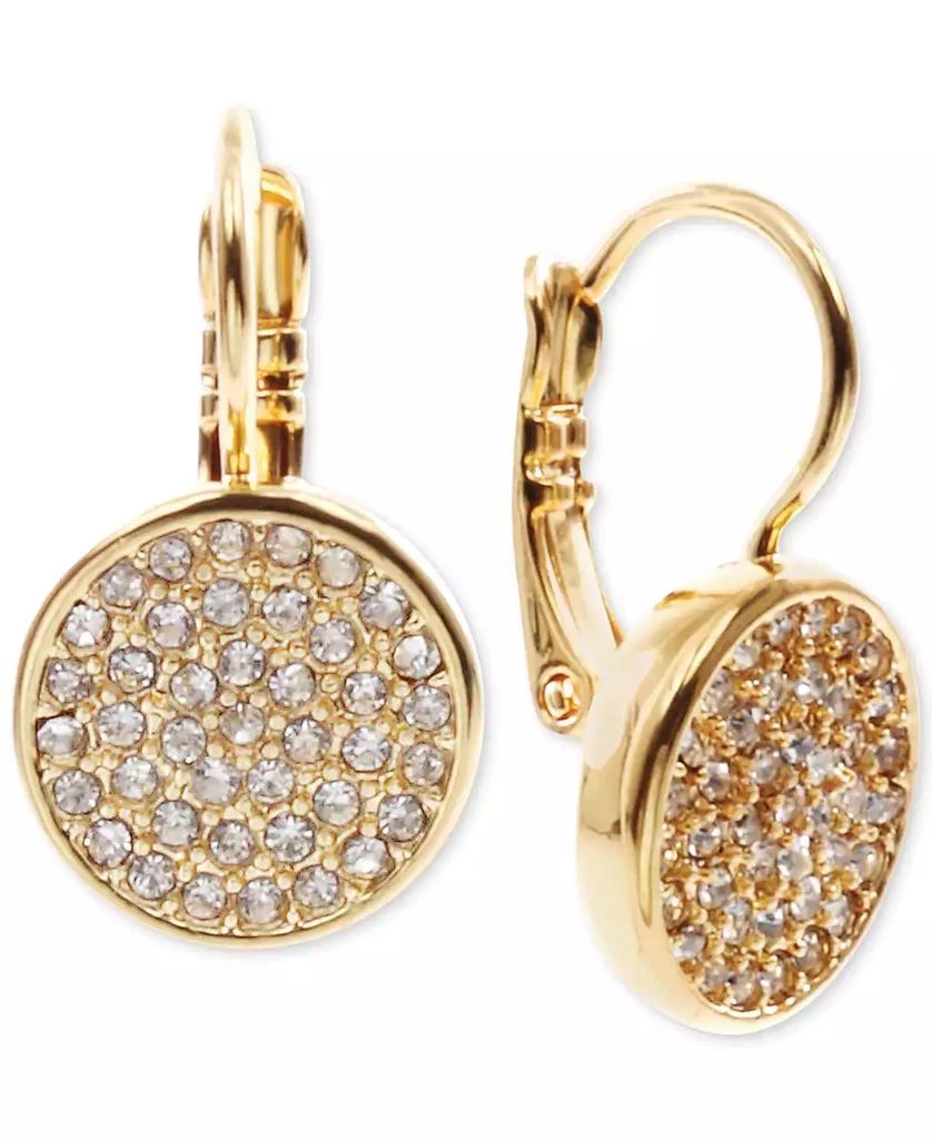 商品Anne Klein|Crystal Pavé Disc Drop Earrings,价格¥92,第1张图片