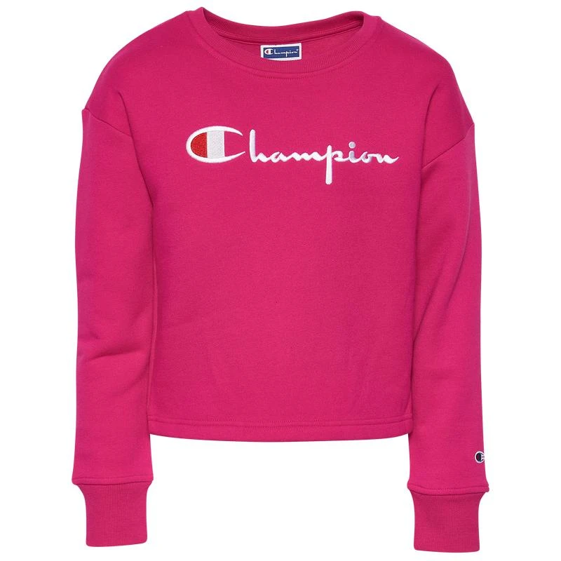 商品CHAMPION|Champion Fleece Boxy Crew - Boys' Grade School,价格¥116,第1张图片